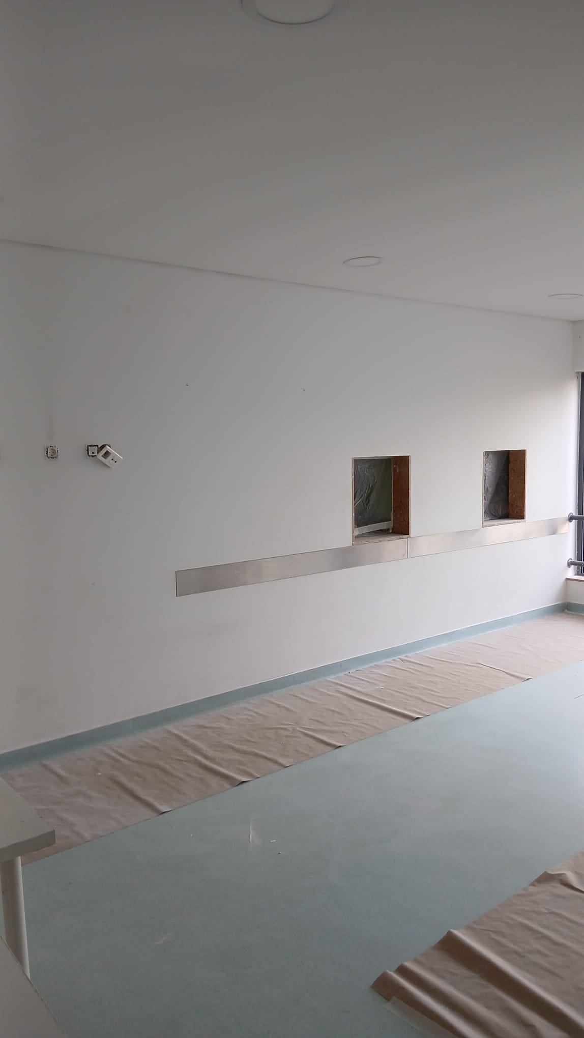 Pintura interior realizada pela Ativemove na Creche Na Quinta, no Lumiar